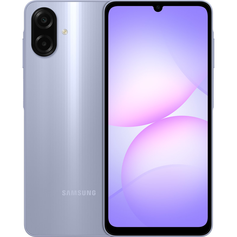 SAMSUNG Galaxy A07 4/128GB Akıllı Telefon Açık Mor