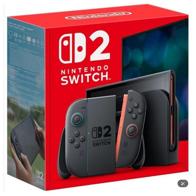 NINTENDO Switch 2 (İthalatçı Garantili) Oyun Konsolu Kırmızı - Mavi