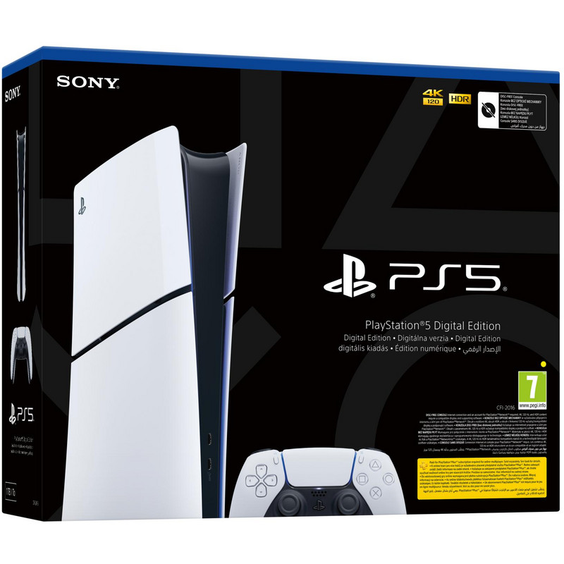 SONY Playstation 5 Slim Digital Versiyon Oyun Konsolu PlayStation 5 Slim Digital Editon - Beyaz