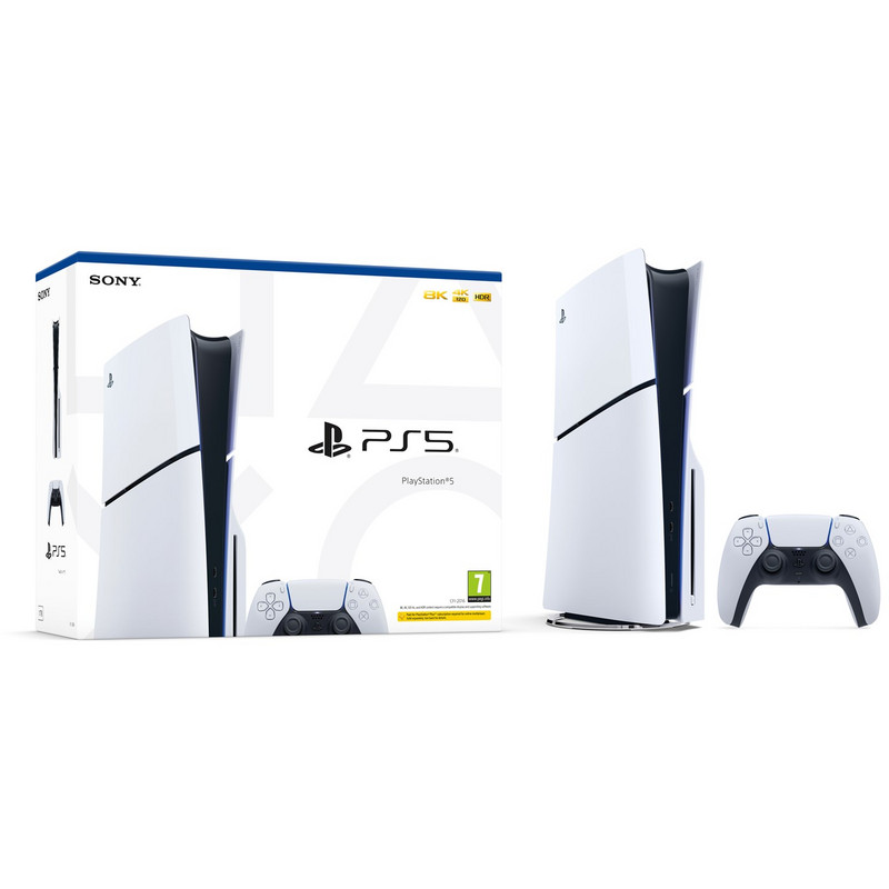 SONY Playstation 5 Slim 1 TB Oyun Konsolu Beyaz